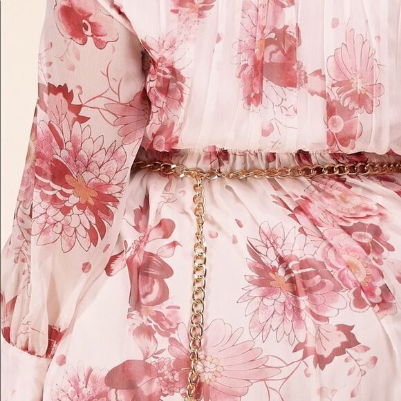 ❤️BRAND NEW L’atise by Amy Plus Size Berry & Cream Mini Dress - Picture 7 of 10